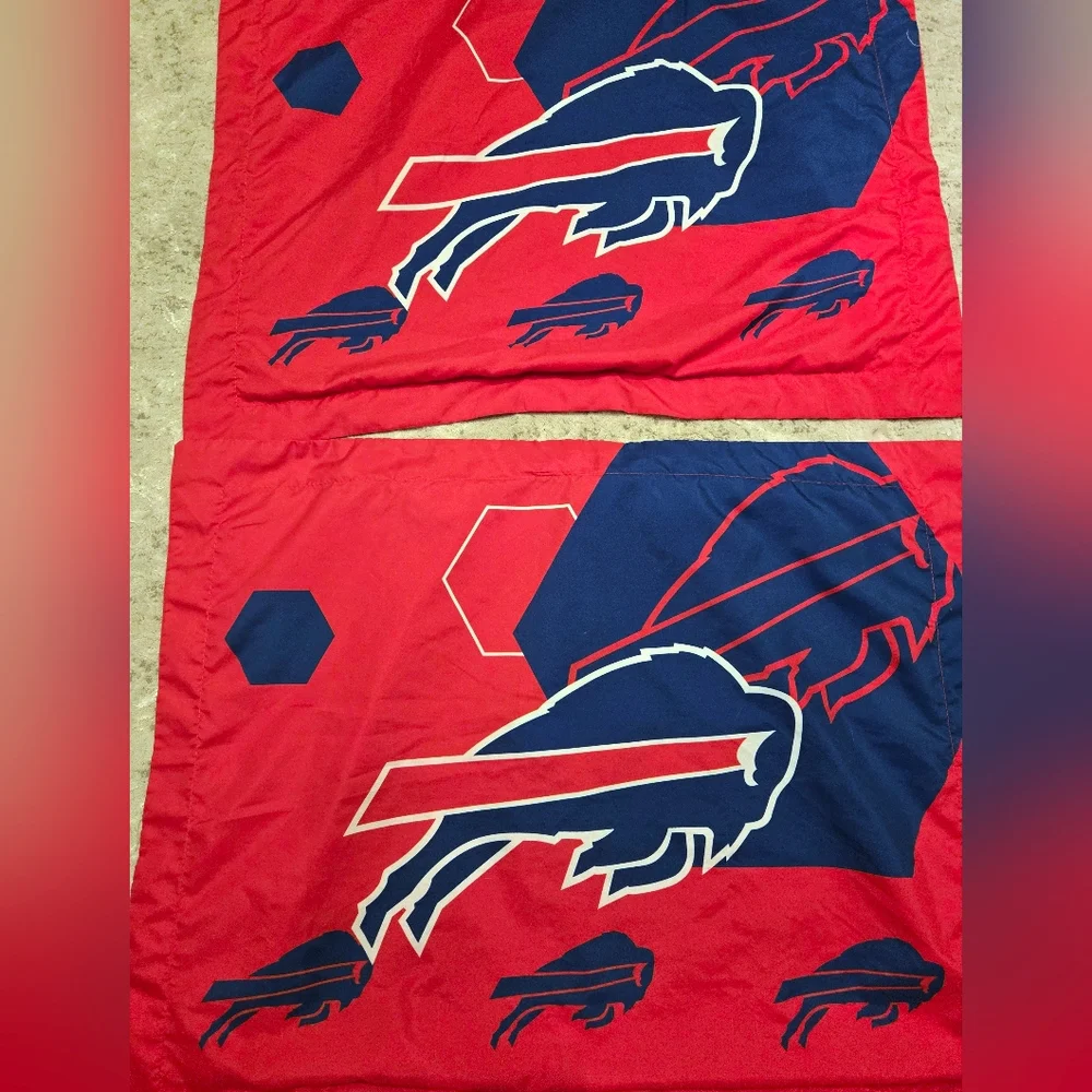 2 NFL Buffalo Bills Pillowcases